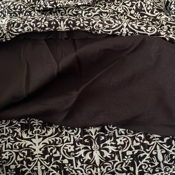 PURSUITS, LTD. Brown & Cream 3/4 Sleeve Top Size Medium - Picture 7 of 7